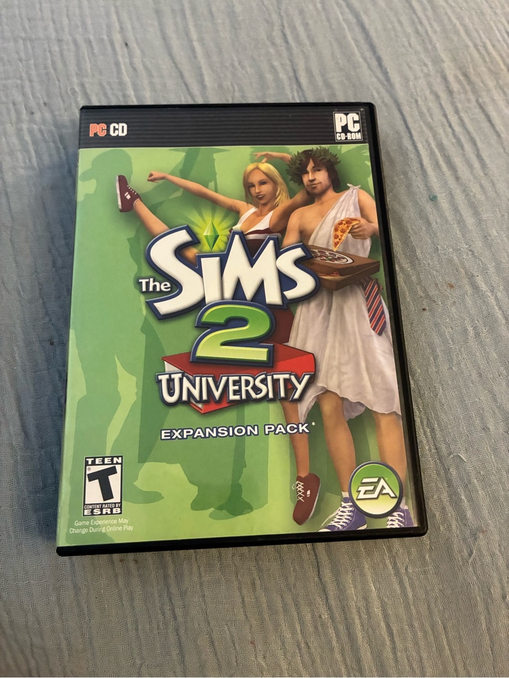 The Sims 2: University Expansion Pack - EA - Green Cover